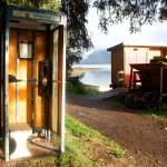 Mark Sabbatini / Juneau Empire
A telephone booth, one of two in Tenakee Springs, awaits callers near the recreational boat harbor at the edge of town.