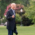 President Joe Biden walks to board Marine One on the South Lawn of the White House in Washington, on his way to his Rehoboth Beach, Del., home after his most recent COVID-19 isolation, Sunday, Aug. 7, 2022. (AP Photo / Manuel Balce Ceneta)