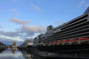 on Monday night the Assembly gave the OK for Docks & Harbors to begin formulating a plan that would use $20 million of city funds to go toward electrifying two city-own cruise ships docks and redo some of the work at Juneauss already existing electrified dock built in 2001. (Clarise Larson / Juneau Empire)