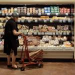 A man shops at a supermarket on Wednesday, July 27, 2022, in New York.  An inflation gauge that is closely tracked by the Federal Reserve, Friday, July 29,  jumped 6.8% in June from a year ago, the biggest increase in four decades, and leaving Americans with no relief from surging costs.    (AP Photo /Andres Kudacki)