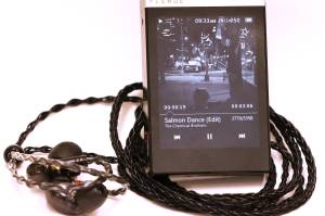 A dedicated audio player plays "The Salmon Dance" a 2007 track from electronic duo the Chemical Brothers. The song, which was released as a single 15 years ago, features several salmon facts. Ahead of the oddball milestone, the Empire checked those facts with an Alaska Department of Fish and Game biologist. (Ben Hohensatt / Juneau Empire)