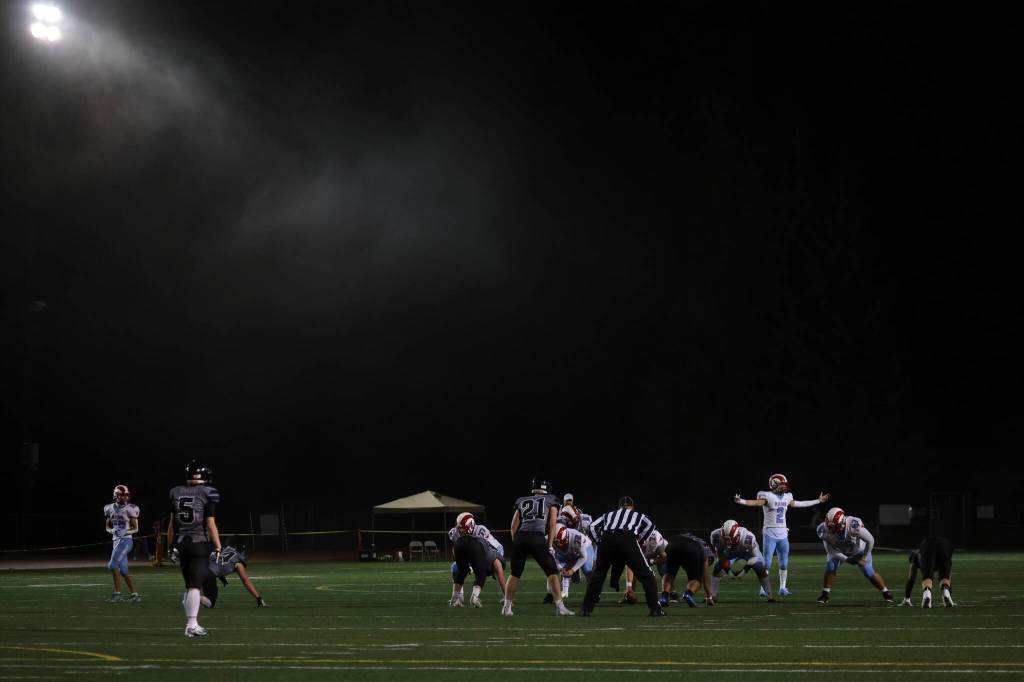 Fridays game was the first Friday night home game for the Huskies in three years.