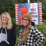 Melissa McCormick of Find Your Fire and Claire Suzanne Geldhof with Section of Public Health Nursing were just some of the many partners who came together with Juneau Suicide Prevention Coalition to help recognize International Suicide Prevention Awareness Day on Saturday, Sept. 10. (Jonson Kuhn / Juneau Empire)