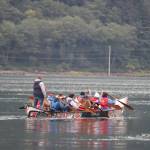The healing canoe rides offered on Saturday, Sept. 10 were reserved for suicide lost and attempt survivors and were offered by One People Canoe Society. (Jonson Kuhn / Juneau Empire)