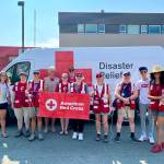 Courtesy Photo / Red Cross 
This photo featuring Loren Jones and other volunteers was taken during the Red Cross at the Juneau Fourth of July Parade 2022.