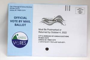 Ben Hohenstatt / Juneau Empire 
Juneaus largely by-mail municipal election is in full swing and time is beginning to tick down for residents to send in their votes before the Oct. 4 deadline. City officials urge voters to check mailboxes for potential cure letters to ensure their ballot can be counted.