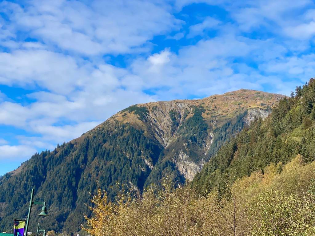 Ahhh… Remembering Juneau with blue skies. writes Denise Carroll of this Oct. 2 photo. (Courtesy Photo / Denise Carroll)