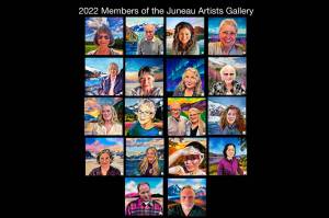 Artist Rick Kauzlarich, created portraits of each Juneau Artists Gallery member to commemorate our yearly Juneau Appreciation Event Sale. (Courtesy Photo / Rick Kauzlarich)