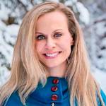 Kelly Tshibaka, a Republican candidate for U.S. Senate, poses for her official campaign biography photo this spring. (Kelly For Alaska)