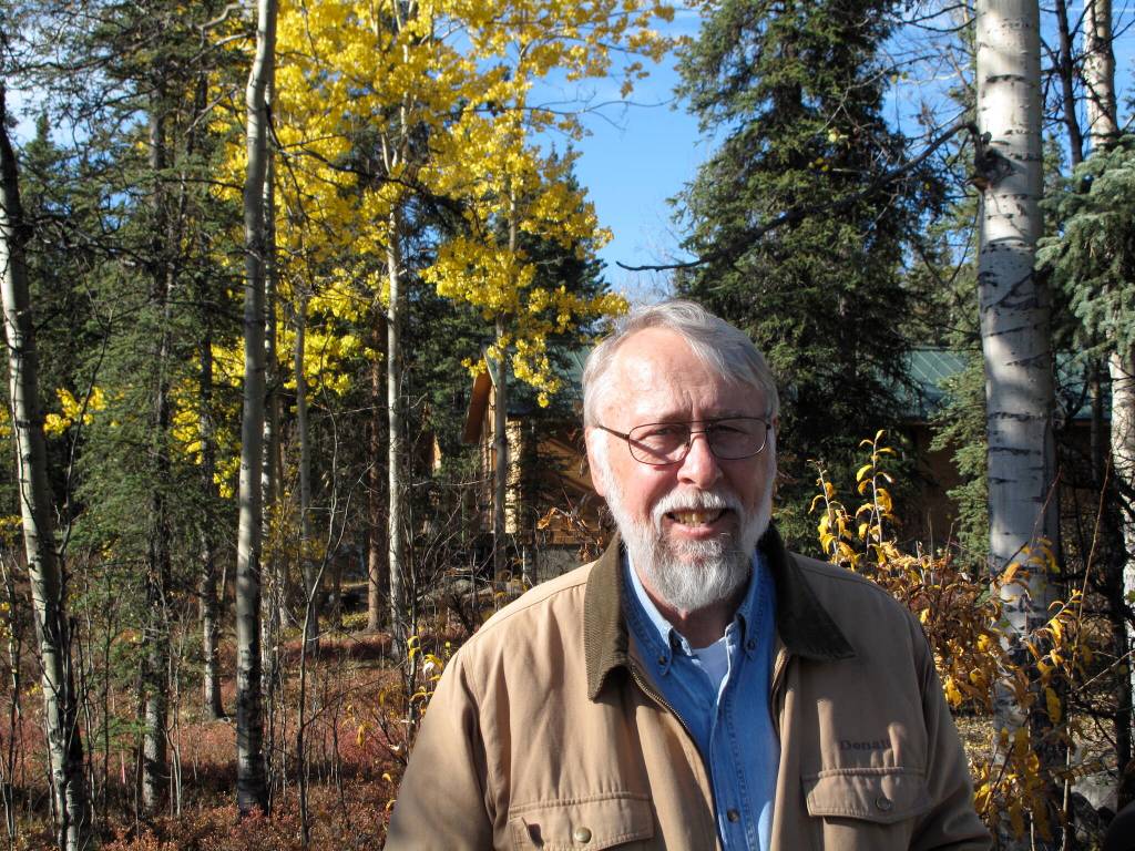 Vic Van Ballenberghe at Denali National Park in September 2011. (Courtesy Photo / Ned Rozell)