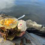 Halibut chowder at Mickeys Fishcamp in Wrangell. (Vivian Faith Prescott / For the Capital City Weekly)