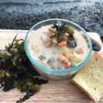 This photo shows seaweed shrimp chowder in Wrangell. Vivian Faith Prescott / For the Capital City Weekly)
