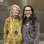 Republican U.S. Sen. Lisa Murkowski and Democratic Rep. Mary Peltola announce during the Alaska Federation of Natives Convention on Oct. 22 they will vote for each other in the Nov. 8 general election. The two incumbents are dominating their opponents in campaign contributions and available funds according to reports filed with the Federal Elections Commission as of Thursday.