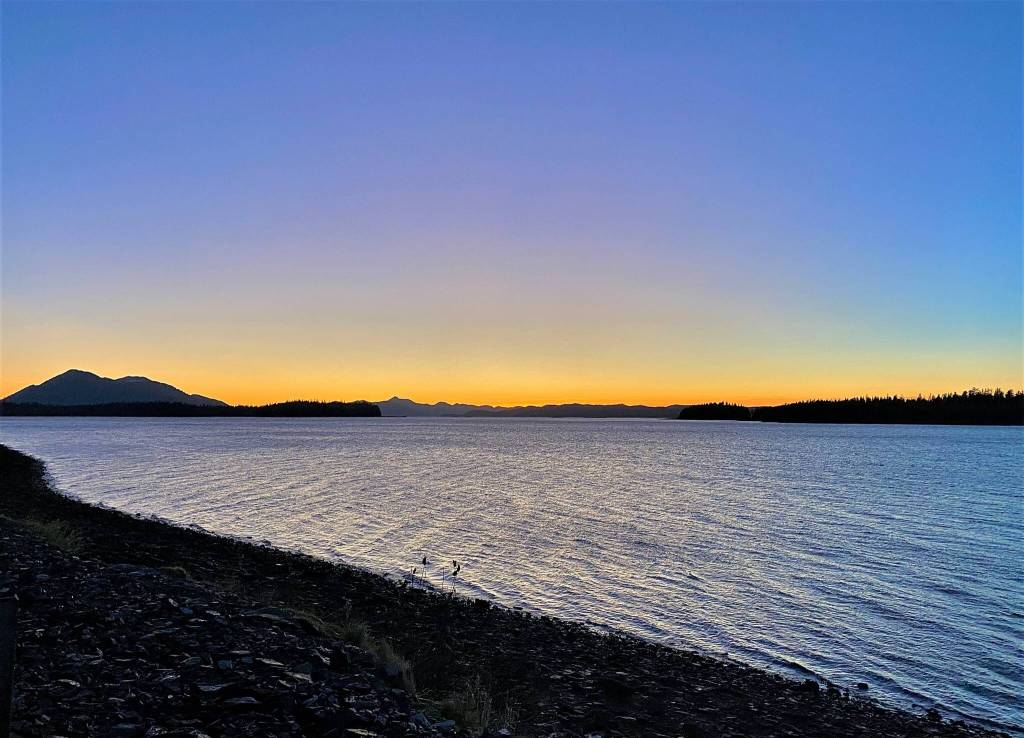This Nov. 7 photo shows a sunset between Craig and Klawock on Prince of Wales Island. (Courtesy Photo / Marti Crutcher)
