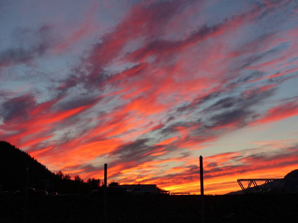 This photo shows a sunset from Douglas Harbor. (Courtesy Photo / Erica Simonson)