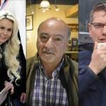 Defeated candidates Kelly Tshibaka in the U.S. Senate race, left, Les Gara in the governors race, center, and Nick Begich in the U.S. House race are among the losers who could again be viable contenders and/or political figures leading up to the 2024 election, according to analysts. (Sources: Mark Thiessen / AP, Peter Segall / Juneau Empire, Mark Sabbatini / Juneau Empire)