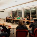 Clarise Larson / Juneau Empire 
Teachers and school board members talk during the Juneau Board of Education and Juneau Education Associations annual meet and greet in mid November. JEA contract negotiation team declared impasse last Friday and are in the process of filing for federal mediation.
