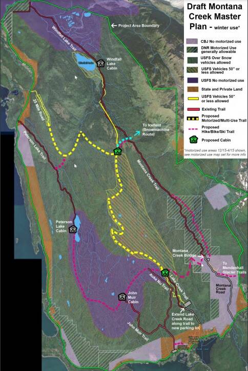 This image shows the plan currently released to the public and is open for comments until Dec. 21 at 5 p.m. (Courtesy / CBJ Parks and Recreation)