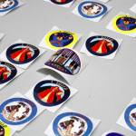 I Voted stickers await Alaskan voters during in-person voting at Mendenhall Mall. (Ben Hohenstatt / Juneau Empire File)