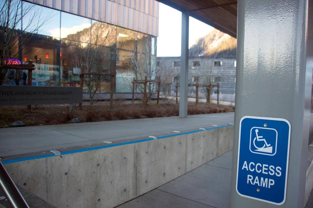 While nearly $8 million for state disability access projects are proposed on paper for Juneau in Gov. Mike Dunleavys budget for next year, in reality those funds are for statewide items administered through a local office. It is among a number of regional budget items where, to the naked eye, money isnt necessarily going where it first appears. (Mark Sabbatini / Juneau Empire)