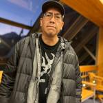 Alfred Torres stands in the lobby on Friday after hearing the judges decision to uphold Ronald Smiths 70-year prison sentence. Smith was charged for the murder of Kenneth Thomas and assault on Torres in 2001, but due to appeals the case has been retried twice. (Jonson Kuhn / Juneau Empire)