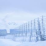 The High-frequency Active Auroral Research Program conducts a preflight checklist before the Asteroid Bounce campaign Tuesday, Dec. 20, 2022, in Gakona, Alaska, as temperatures hit 40 below. The mission is slated for Dec. 27. (Photo courtesy UAF/GI photo by JR Ancheta)
