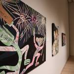 Tlingit artist Alison Bremner Nax̲shag̲eits solo exhibit, Midnight at the Fireworks Stand, at the Alaska State Museum is one of the many art displays to be included during the first Friday of the month event. (Clarise Larson / Juneau Empire)