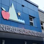 Seven months after a June 2022 incident in which a dozen students and two adults drank chemical floor sealant served as milk during a Juneau School District summer program, the District Board of Education on Tuesday night narrowly voted against moving forward with a third-party investigation of the districts emergency notification and public communication. (Clarise Larson / Juneau Empire)