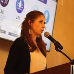 Jonson Kuhn / Juneau Empire 
Lanie Downs with Cruise Lines International Association Alaska addresses the Greater Juneau Chamber of Commerce along with other members of the community on cruise line projections and economic impact expected for 2023.