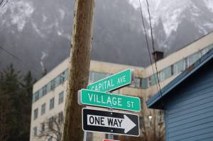 A parcel of land just off the corner of Capital Avenue and Village Street in downtown Juneau was approved to be the first parcel of land owned by the Central Council of the Tlingit and Haida Indian Tribes of Alaska to be put into federal trust, however, the state of Alaska filed a lawsuit against the federal government and asked the U.S. District Court of Alaska to reverse the federal governments decision, return the land to Tlingit and Haida and stop future land-into-trust applications. (Clarise Larson / Juneau Empire)