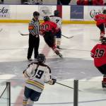 Juneau-Douglas High School: Yadaa.at Kalé Crimson Bears hockey team played against Houston High Schools Hawks Friday evening at Houstons home, one of three weekend of away games for the team. (Courtesy / Judy Campbell)