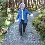 Courtesy Photo / King family 
This photo shows Mary Lou King on the trail after being inducted into the Alaska Womens Hall of Fame in 2018.