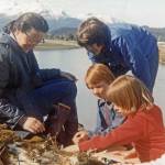 Courtesy Photo / King family 
Mary Lou volunteers for Sea Week.