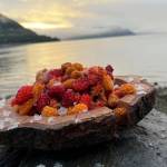 Courtesy Photo / Vivian Faith Prescott 
This photo shows frozen salmonberries for use all winter.