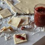Courtesy Photo / Vivian Faith Prescott 
Making bow tie cookies with salmonberry jam.