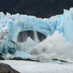 Chunks of ice break off the Perito Moreno Glacier, in Lake Argentina, at Los Glaciares National Park, near El Calafate, in Argentina's Patagonia region, March 10, 2016. As glaciers melt and pour massive amounts of water into nearby lakes, 15 million people across the globe live under the threat of a sudden and deadly outburst flood, a new study finds. (AP Photo / Francisco Munoz)