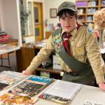 Max Webster explains the history of Boys Life magazine. (Courtesy Photos / Matt Dobson)