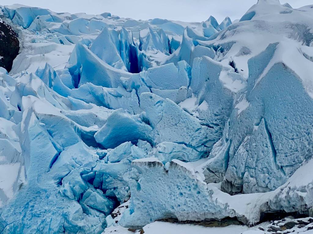 Despite receding, the mighty Mendenhall is still impressive, writes Denise Carroll of this photo. (Courtesy Photo / Denise Carroll)