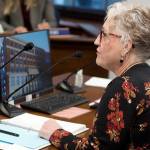 Mark Sabbatini / Juneau Empire 
Susan McKenzie, director of Innovation and Education Excellence for the states education department, testifies about two bills during a House Education Committee meeting on Monday. McKenzie, scheduled to become commissioner of the Department of Education and Early Development on April 1, announced Wednesday she has decided not to accept the job for personal reasons.