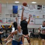 Sitka's Breanne Erickson shoots against Prince of Wales.(Klas Stolpe / For the Juneau Empire)