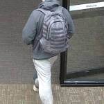 The FBI Anchorage Field Office is seeking information about this man in relation to a Wednesday bank robbery in Anchorage, the agency announced Thursday afternoon. Anyone with information regarding the bank robbery can contact the FBI Anchorage Field Office at 907-276-4441 or tips.fbi.gov. Tips can be submitted anonymously. (FBI)