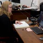 Heidi Teshner, acting commissioner of the Department of Education and Early Development, explains details of Gov. Mike Dunleavys so-called parental rights bill during a House Education Committee hearing Wednesday. Public testimony on the bill is scheduled to be heard by the committee Thursday evening. (Mark Sabbatini / Juneau Empire)