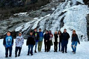 Alaska Youth for Environmental Action fly-in students. (Courtesy Photo / AYEA)