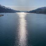 The sun casts a sparkling path down Gastineau Channel. (Courtesy Photo / Denise Carroll)