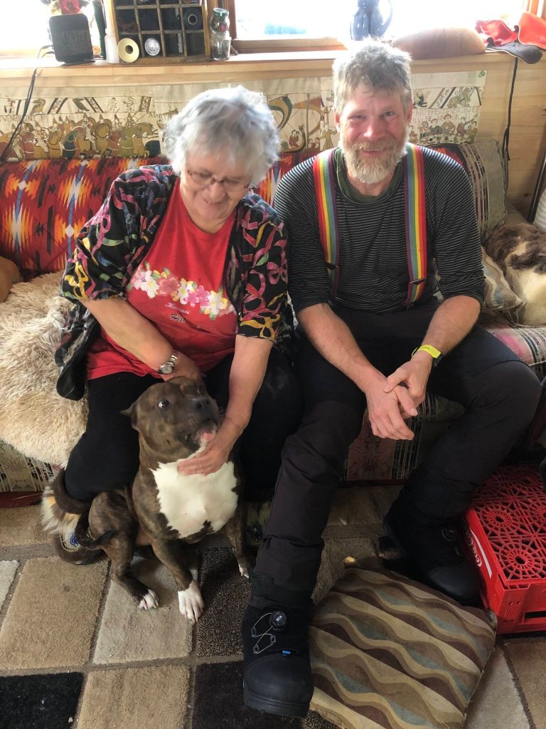 Jay Cable of Fairbanks rides between the villages of Koyuk and Elim on his recent journey from Knik to Nome. (Courtesy Photo / Jamie Hollingsworth)