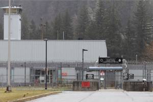 This Wednesday, April 26, 2023, photo shows Lemon Creek Correctional Center, where an incarcerated man was found hanging in his cell Saturday. The man, Mark Cook Jr. of Hoonah was later pronounced dead. Cooks family expressed concerns that his death by suicide was preventable. (Jonson Kuhn / Juneau Empire)
