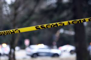 Authorities respond Wednesday evening to a fatal two-vehicle crash at Mendenhall Loop Road and Egan Drive. (Ben Hohenstatt / Juneau Empire)