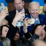 President Joe Biden greets people after speaking about health care and prescription drug costs at the University of Nevada, Las Vegas, Wednesday, March 15, 2023, in Las Vegas. (AP Photo / John Locher)