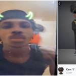 This combination photo shows Cameron McEwen and an avatar associated with a Snapchat account that authorities say was used by McEwen, who was recently arrested on charges of  sexual exploitation of a minor and one count of making extortionate interstate communications. (FBI)