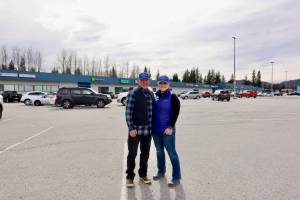 Owners Patsy Anderson-Dunn and Kim Anderson in front of Mendenhall Mall today. (Courtesy Photo / Patsy Anderson-Dunn)